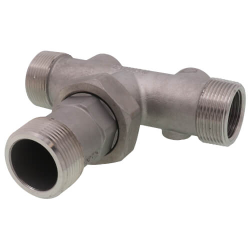 Main product image of 1-1/4" X 4-1/2" Stainless Steel O-Ring Union Tank Tee