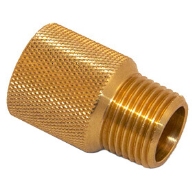 08 572 00 Fppi 08 572 00 1 X 1 2 Extension Nipple Brass