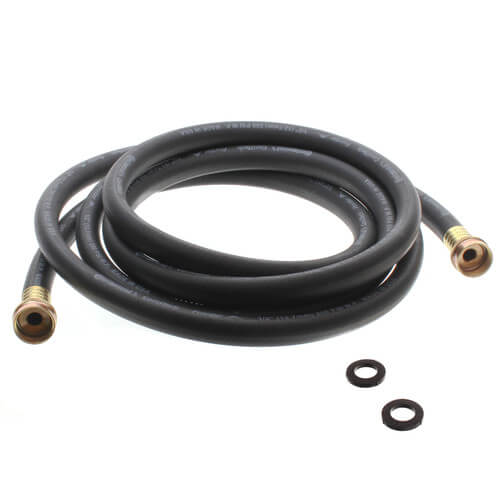 Main product image of 3/4" x 12' (1/2" ID) High-Capacity Washing Machine Hose (Bagged)