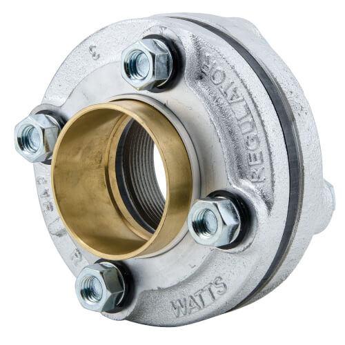 Main product image of 2-1/2" LF3100M3 Flanged FNPT x Copper Sweat Dielectric Union (Lead Free)