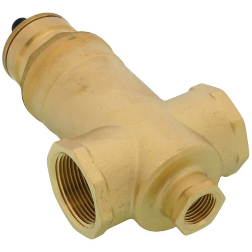 1 1/4" Threaded RaVent Jr Spiral Air Eliminator Micro Bubbles Separator 