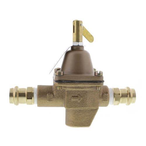 B1156F 1/2" Bronze High Capacity Feed Water Pressure Regulator (Copper Press)