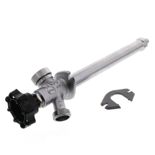 Main product image of 8", 1/2" PEX Crimp x 3/4" Male Hose Frost Free Sillcock w/ Anti-Syphon (Lead Free)