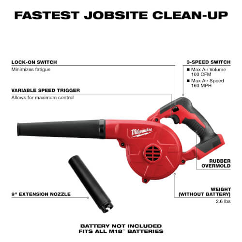 Main product image of M18 Compact Blower (Tool Only)