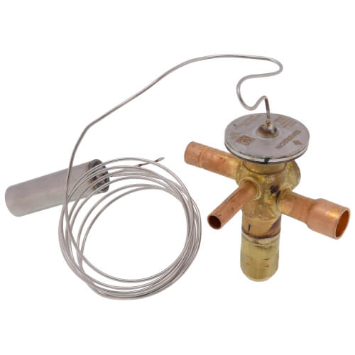 3/8" x 1/2" ODF (Sweat), NXT Series, 5' Capillary Tube, R410A Capacity Thermal Expansion Valve (5 Ton)
