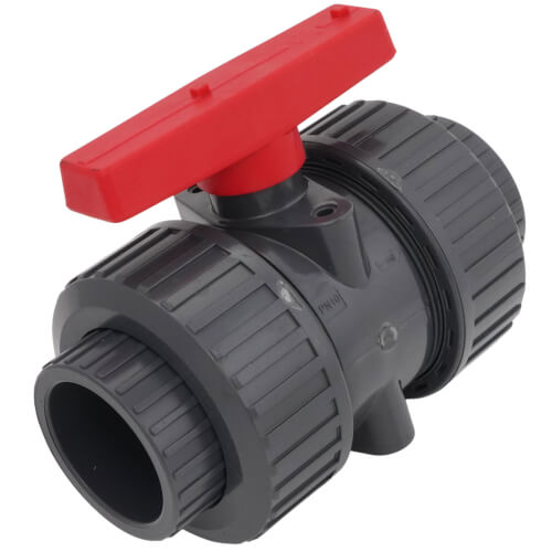 092620 Boshart 092620 2" Premium PVC True Union Viton Ball Valve
