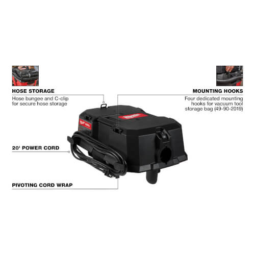 Main product image of 6.5 Peak HP Wet/Dry Vacuum Motor Head