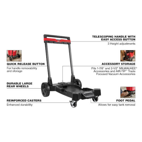 Main product image of Premium Wet/Dry Vacuum Cart