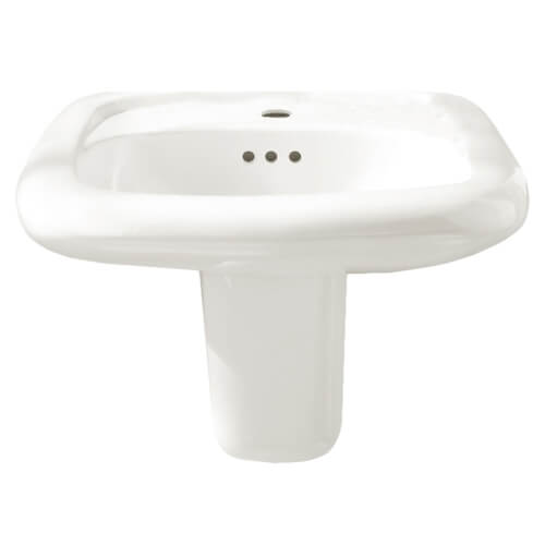Main product image of Murro EverClean Wall-Hung Sink With Center Hole Only, for Wall Hanger or Concealed Arms (White)
