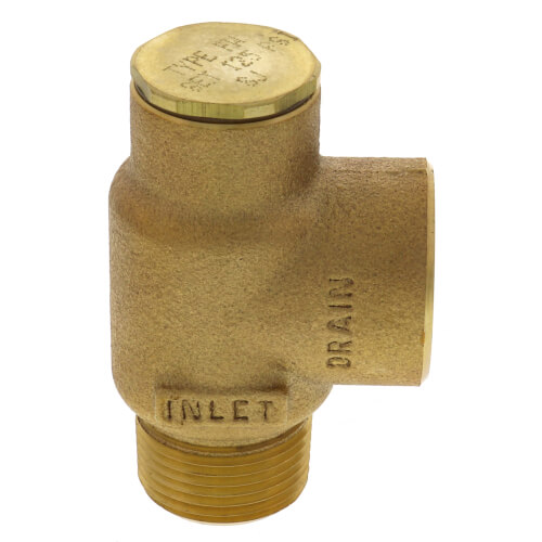 Main product image of 3/4" FW Pressure Only Relief Valve (75-125 psi)