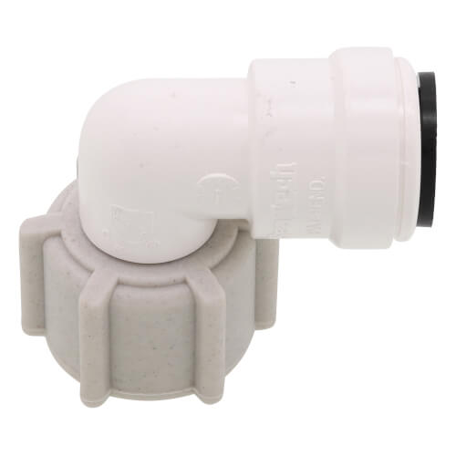 Main product image of 3/8" CTS x 1/2" NPS Quick-Connect Female Swivel 90-Degree Elbow (3520-0808)