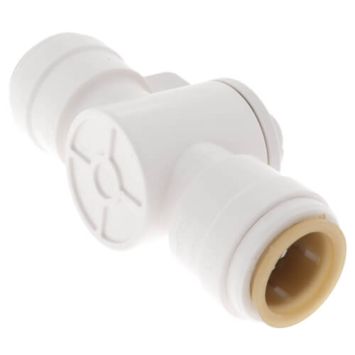 Polysulfone Quick-Connect Stop Valve, 3/4" CTS