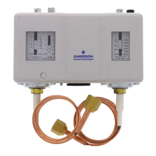 Main product image of 7/16" - 20 UNF PS2-Y7K Adjustable Dual Pressostat with Automatic Reset