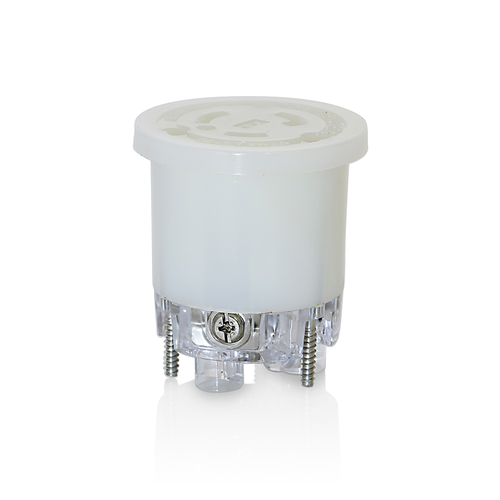 Main product image of 20A, 125V NEMA L5-20R, 2P, 3W, Replacement Interior for Locking Connector, For use w/ Wetguard device only