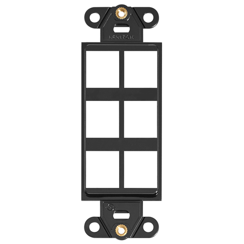 Main product image of Quickport, Decora Insert, 6-port (Black)