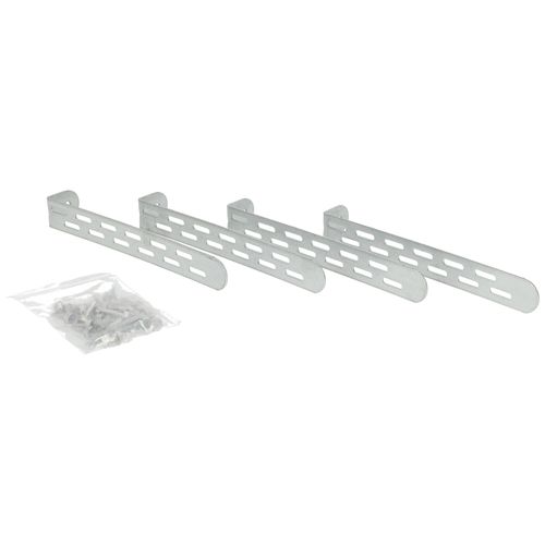 Main product image of Ground Mount Condensing Unit Tie Down Kit - Steel, RRCUTDSMK