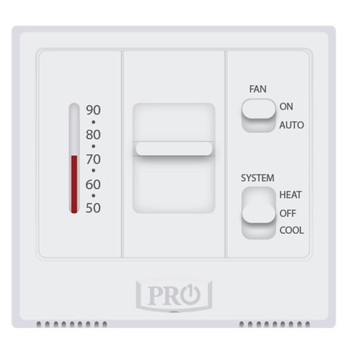 Main product image of Mechanical Non-Programmable Thermostat (GE/HP: 1H/1C), T501M-1PK