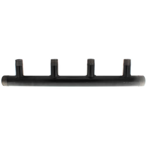 Main product image of 1-1/2" Boiler Header with 1" Outlets (4 Branches), 1-1/2X1HEADER-4