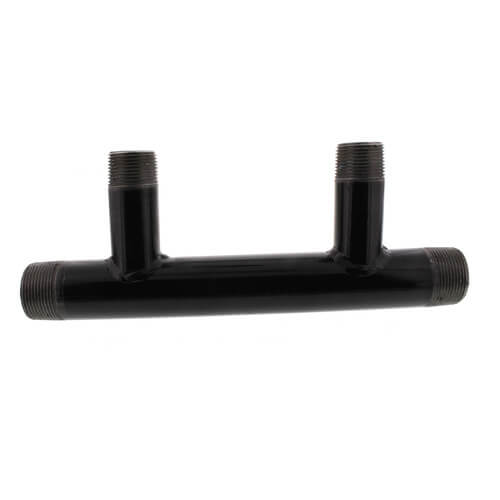 Main product image of 1-1/4" Boiler Header with 1" Outlets (2 Branches), 1-1/4X1HEADER-2