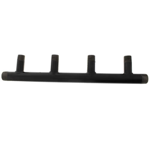 Main product image of 1-1/4" Boiler Header with 1" Outlets (4 Branches), 1-1/4X1HEADER-4