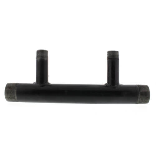 Main product image of 1-1/4" Boiler Header with 3/4" Outlets (2 Branches), 1-1/4X3/4HEADER-2