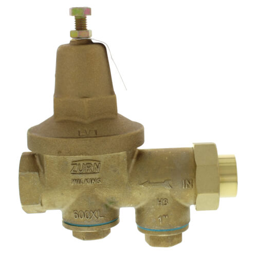 Main product image of 1" Lead Free Female Copper Sweat Union x FNPT Pressure Reducing Valve