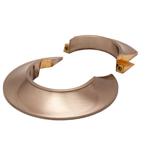 Main product image of 1-1/4" Two-Piece Magnetic Assembly Escutcheon for Concealing Pipework (Satin Nickel)