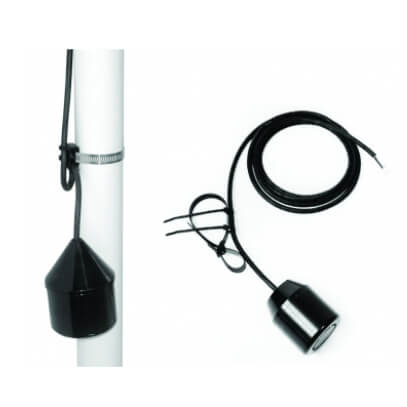 Main product image of Variable Level Adjustable Weight Mechanical Float Switch, 5A, 15' Cord (125/250V)