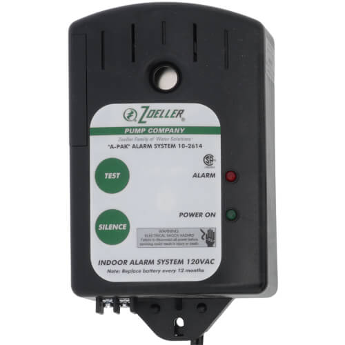Main product image of 1-Phase, NEMA-1 A-Pak Alarm System, with 15 Ft. Mechanical Float Switch (115V)