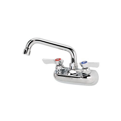 Main product image of Silver Series 4" Center Wall Mount Kitchen Faucet w/ 6" Spout, 10-406L