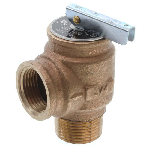 3/4" MNPT x 3/4" FNPT RVW10 697,000 BTU Bronze Relief Valve (50 psi)