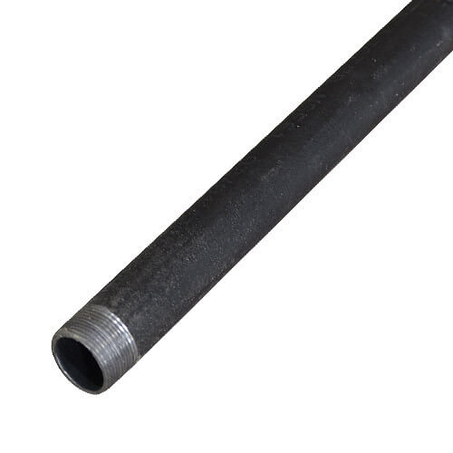 Main product image of 1" x 10 ft. Schedule 40 Domestic Black Steel Pipe (Threaded)