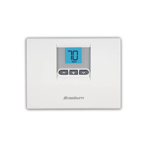 1000 Braeburn 1000 SingleStage Dual Powered Thermostat