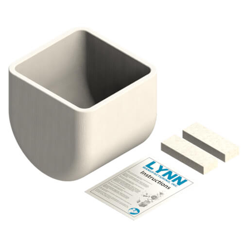 Main product image of Universal Combustion Chamber Kit - Lynn Quickie 100, 2300F Ceramic Fiber, 1001