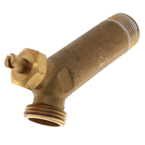 Main product image of 3/4" Brass Drain Valve, A= 3" B= 4-3/4"