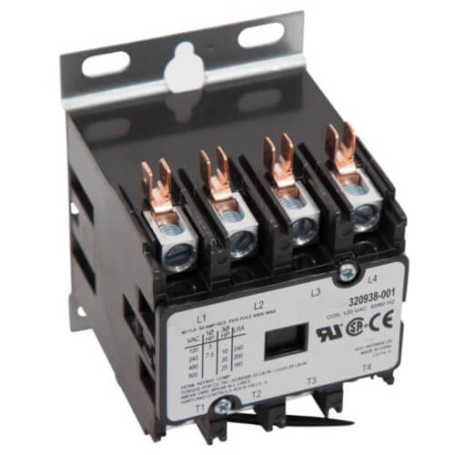 Main product image of 4 Pole Contactor, 50 Amp 120V, 100110094