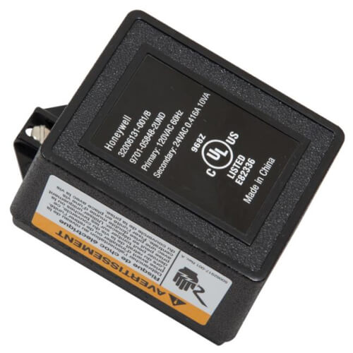 Main product image of Kit, Transformer, 24v, 10va, Honeywell, 100112442