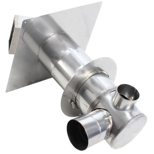 Main product image of 3" x 4" Adjustable Concentric Termination (5.0"-10.0" Wall Thickness)
