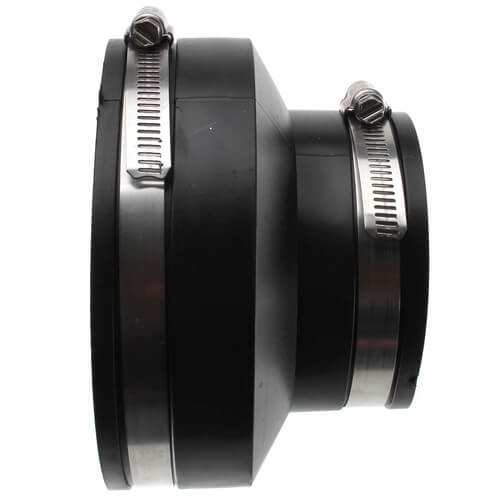 Main product image of 4" x 3" Flexible Coupling (Clay to Cast Iron or PVC)