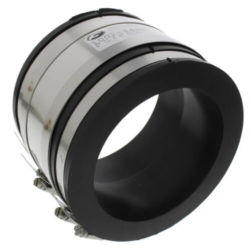 100244SR Fernco 100244SR 4" x 4" Shear Ring Coupling (Clay to