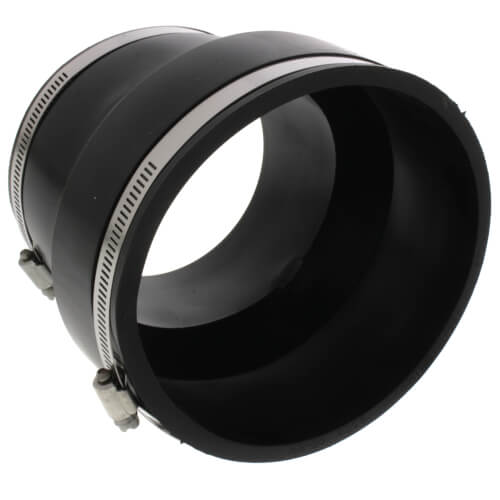 Main product image of 4" x 6" Flexible Coupling (Clay to Cast Iron or PVC)