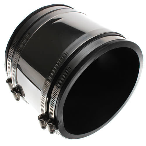 100254SR Fernco 100254SR 5" x 4" Shear Ring Coupling (Clay to