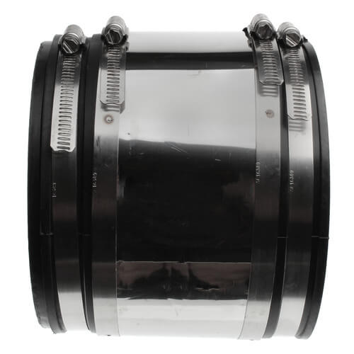 100254SR Fernco 100254SR 5" x 4" Shear Ring Coupling (Clay to