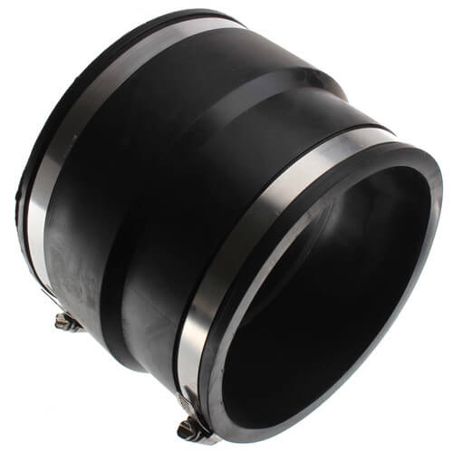 Main product image of 5" x 5" Flexible Coupling (Clay to Cast Iron or PVC)