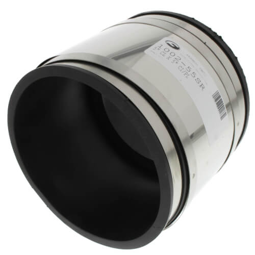 100255SR Fernco 100255SR 5" x 5" Shear Ring Coupling (Clay to