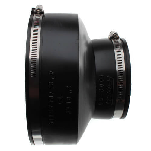 Main product image of 6" x 4" Flexible Coupling (Clay to Cast Iron or PVC)
