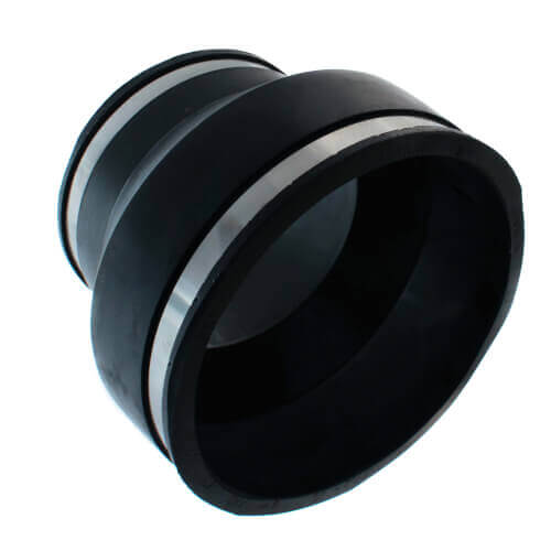 Main product image of 6" x 5" Flexible Coupling (Clay to Cast Iron or PVC)