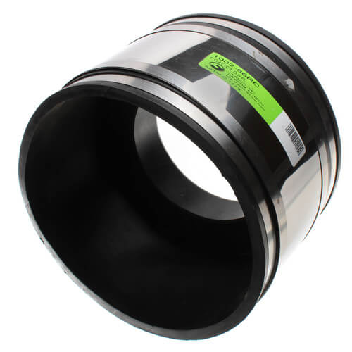 Main product image of 8" x 6" Strong Back Shielded Coupling (Clay to Cast Iron or PVC)