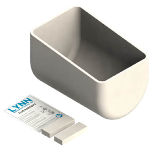 Main product image of Universal Combustion Chamber Kit - Lynn Quickie 300, 2300F Ceramic Fiber, 1003