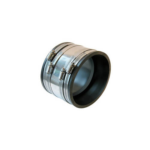 100444SR Fernco 100444SR 4" x 4" Shear Ring Coupling (Concrete to